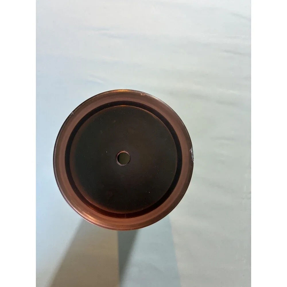 Starbucks Tumbler 24oz Gold Rose Gold Ombre Stainless Travel Cold Cup NO STRAW